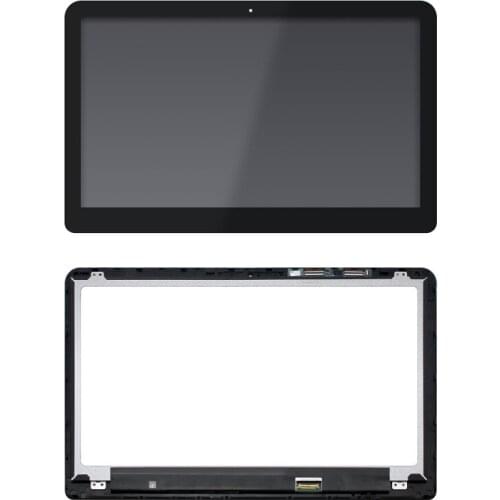15.6" LED LCD Display Assembly Touch Screen With Frame + Touch Board For HP X360 15-BK152NR 15-BK153NR