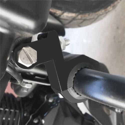 2pcs Bull Bar Mount Bracket Fog Driving Light Spotlight Universal Clamp Bracket For Car Motorcycle Crash Bar Guard