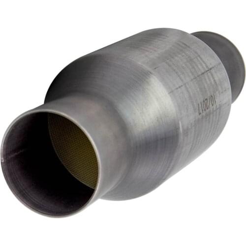 2-pack 2.5in Catalytic Converter High Flow Stainless 410250 Replacement