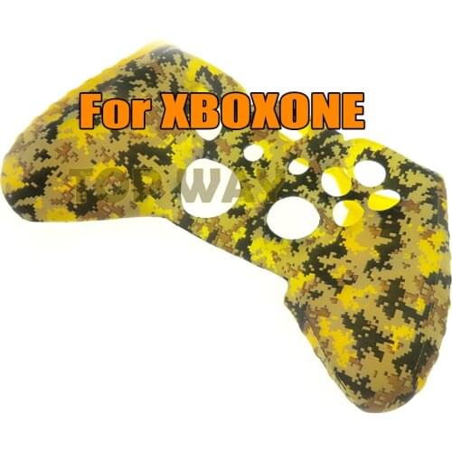 20pcs Water Transfer Silicon For Xbox One Controller Gamepad Camo Silicone Cover Rubber Skin Grip Case Protective For Xbox One