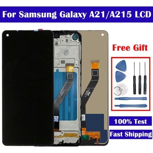 6.5"For Samsung Galaxy A21 A215 SM-A215U LCD Display Touch Screen Digitizer Glass Assembly Free Shipping