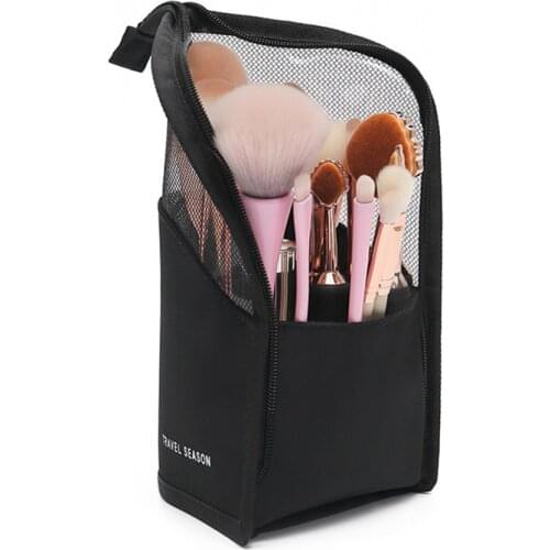 Travel Makeup Case Professional Cosmetic Bag Waterproof Storage Bag Make Up Tool Organizer Brushes Bags with Compartments