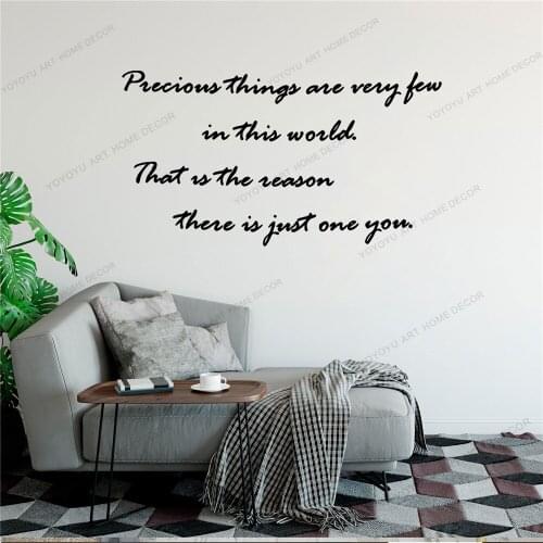 Quote Line Draw Art Wall Sticker For Home Decor Living Room Valentines Removable Murals Wallpoof CX1426