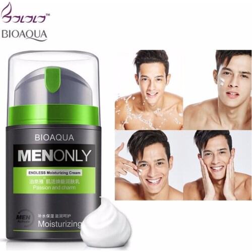 50ml Deep Moisturizing Facial Cream for Mens Skin Care Oil-control Anti-wrinkle Day Cream Whitening Hydrating Skin Care TSLM1