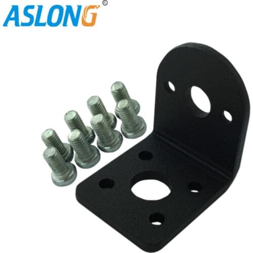 Aslong 25Mm Dc Gearhead Mount Motor Bracket For Hobby370 280 300 310 340 Dc Motor Bracket Mount Upgraded Parts Diy Tools