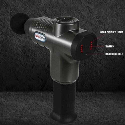 Massage Gun 8 Gear Frequency Back Head Body Massager for Neck Electric Vibration Muscle Relaxation Fitness Equipment Fascia Gun