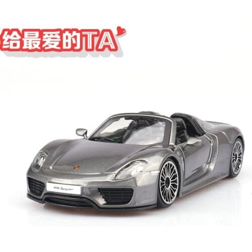 1:24 high simulation 918 Roadster model Simulated alloy car model