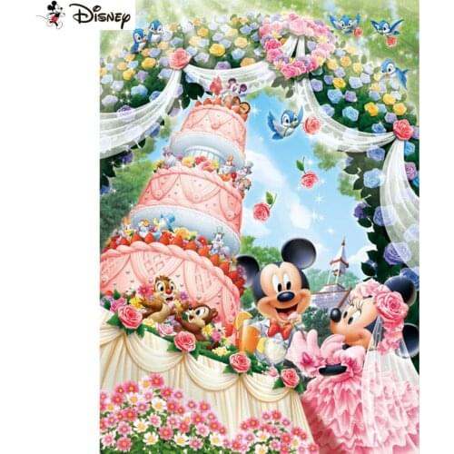 Disney 5D Diamond Embroidery Needlework Kit "Cartoon Mickey Mouse" Diy Diamond Painting Cross Stitch Home Decoration Gift A30729