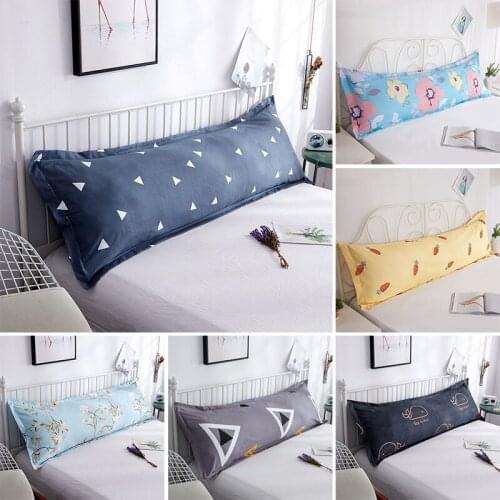48*120cm/48*150cm Double Pillow Case Soft Cotton Long Pillow Case Printed Lovers Pillow Case Bedding