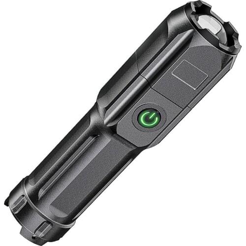 LED Flashlight USB Rechargeable 1200 Lumen Compact Flashligt 1000m Waterproof Strong Light Flashligt For Camping Accessories