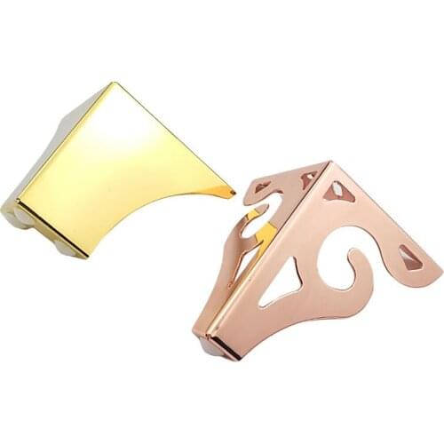 1/4PCS Metal Furniture Legs Replacement For TV Stands Beds Cabinet Sofa Tea Table Foot Support Heavy Duty with Screws