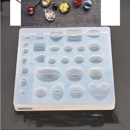 1 piece Handmade Cabochon Silicon Mold Mould For Epoxy Resin Jewelry Making DIY Craft