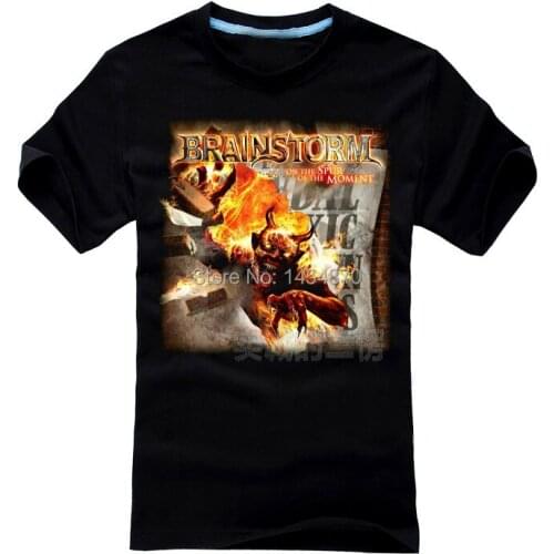 3 designs Brainstorm demon Rock Darkrai Brand shirt 3D fitness heavy Metal 100%Cotton Streetwear camiseta hip hop