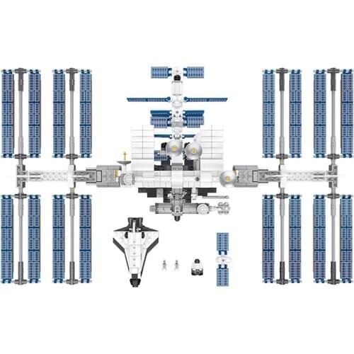 60004 IDEAS New products International space station building blocks bricks Compatible 21321 DIY Educational toys Gift