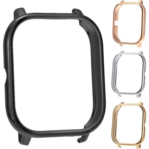6 Colors Watch Case For Huami Amazfit GTS Frame Protective Cover Electroplated PC Durable Shell Watch Case Accessories