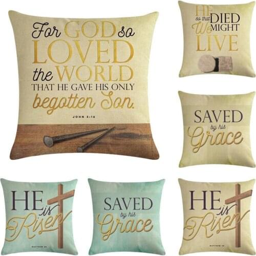 Pillowcases Simple Fashion Throw Pillow Case Letter Sofa Cushion Cover Home Decor 45x45cm Pillow Cover