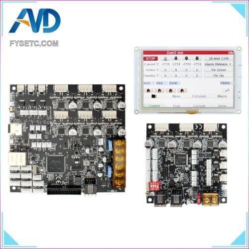 Clone Duet 3 6HC Expansion 3HC main board with 5'' 5i 7'' 7i Integrated Paneldue Touch Screen For BLV MGN Cube 3d printer parts