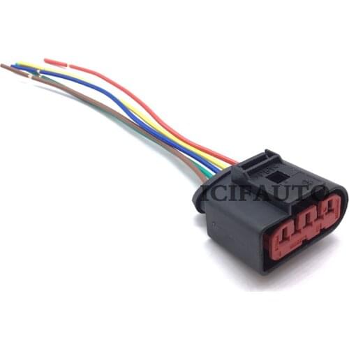 Mass Air Flow Sensor 5Pin Connector for Audi A3 S3 TT Roadster 1.8 T quattro 0280218034 0280218035 0986280211 06A906461EX