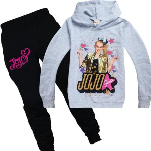 Spring Autumn Girl Clothes Set Baby Kids Hoodies + Pants 2pcs Siwa Children Coat Sweatshirt Tracksuit Sports Suit Outfit