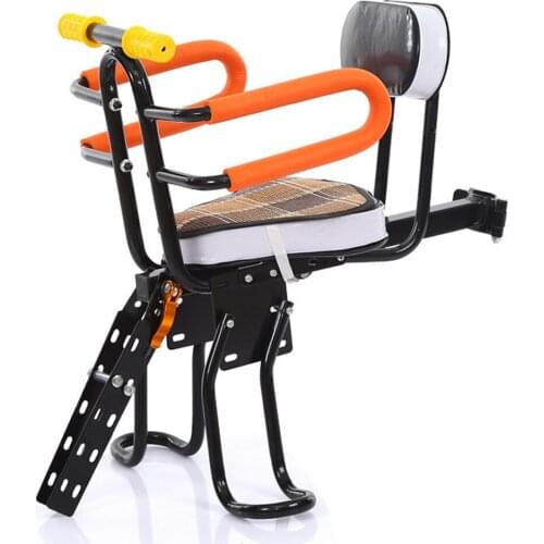 Mountain Bike Folding Bike Baby Chair Bicycle Child Seats Front Safety Seats Quick Dismantling Detachable Children Bike Seats