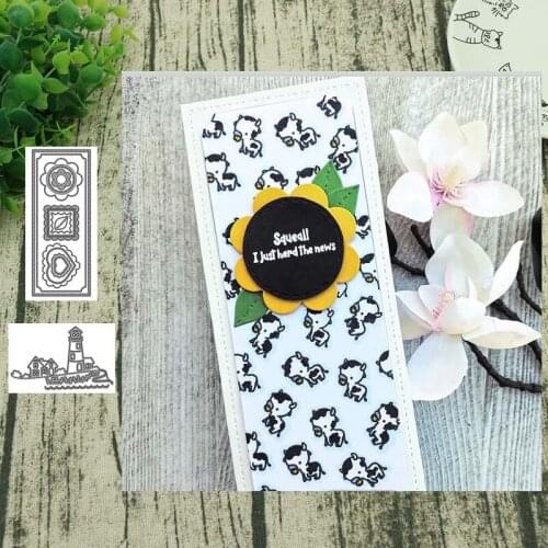 Long and lighthouse METAL CUTTING DIES Stencil Scrapbooking Photo Album Card Paper Embossing Craft DIY