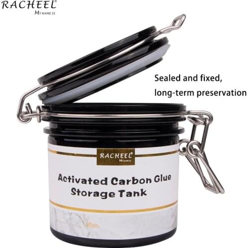 Grafting Eyelash Glue Storage Tank Makeup Eyelash Tool Activated Carbon Glue Storage Box Sealing Fresh Dehumidification