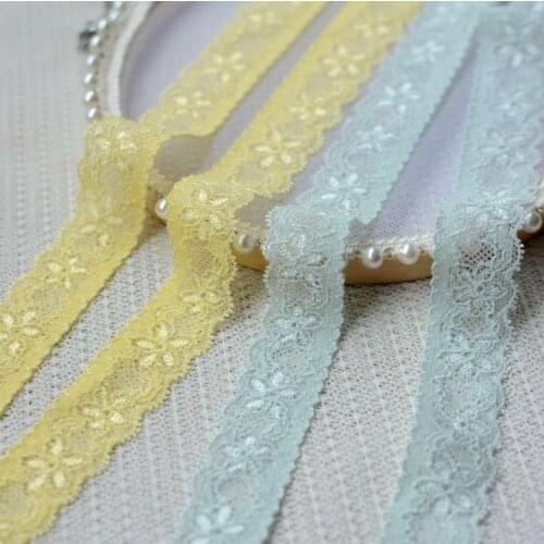 New!3 Meters 8cm Width Womens Clothing DIY Lace Trim Beautiful White Color Cotton Cloth Embroidered Lace Fabrics