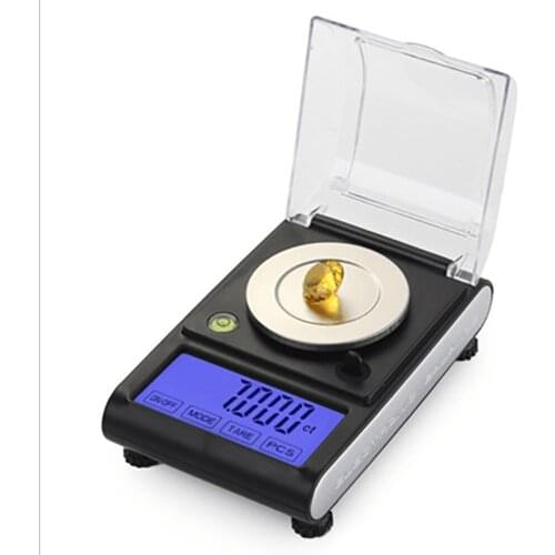 Lab Analytical Balance Scale High Precision LCD Digital Jewelry Scale 50g/0.001g