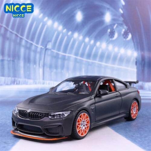 Maisto 1:24 BMW M4 GTS Sports Car Static Die Cast Vehicles Collectible Model Car Toys
