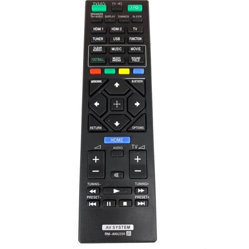 Remote Controller Replacement RM-ANU200 For Sony AV SYSTEM Remoto Control Fernbedienung
