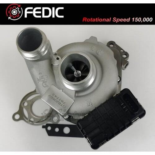 Turbocharger GTB2056V 781743 777318 764809 Turbine full turbo for Jeep Mercedes E GL M Sprinter II 3.0 CRD 155/165/170 Kw OM642