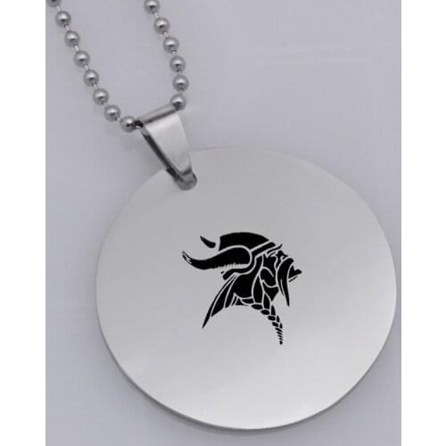 Ufine stronger fish pendant stainless steel jewelry necklace Customed words or name necklace N473