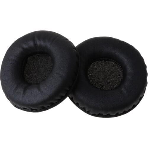28EA 1Pair Replacement Ear Cushion Cover Leather Earpads for AKG K518 K518DJ K518LE K81 NC6 Headphones Headset
