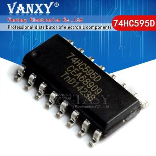 10PCS 74HC595D SOP16 74HC595 SOP SN74HC595DR 74HC594D 74HC594 74HC390D 74HC390 74HC257D 74HC257 74HC253D 74HC253 74HC238D