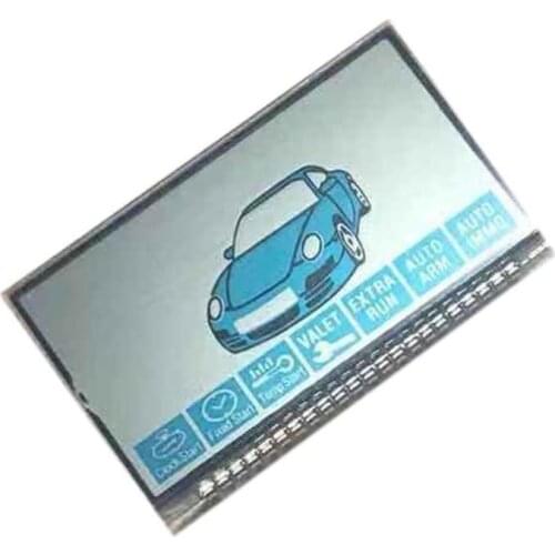 10pcs/lot B9 LCD display Screen +Metal feet For StarLine B9 lcd remote control Key Fob Chain keychain