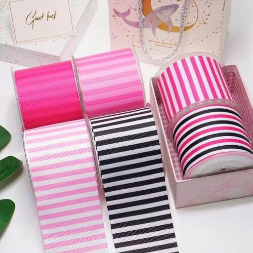 3 Inch 75 mm Cartoon Printed Grosgrain Ribbons For Hair Bows Craft Suppliers 53645
