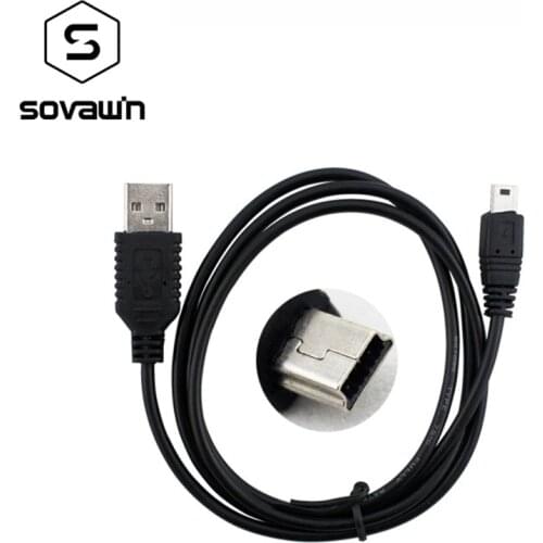 Sovawin 75cm 5 Pin Mini USB Cable Fast Charging Data Sync Transfer Cords for Sport MP3 MP4 Headset Carmera