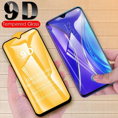 9D Full Cover Screen Protector For Realme X3 Super Zoom 7 5G 7i 6S C3 6 5s 5i 5 3 3i 2 6i XT X2 Pro C2 Tempered Glass Film