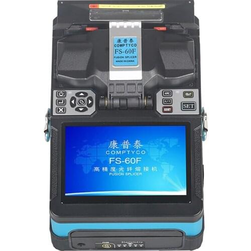 Manufacturer Pricing Automatic SM MM FTTH COMPTYCO Automatic Optical fiber fusion splicer FS-60F melt fiber machine