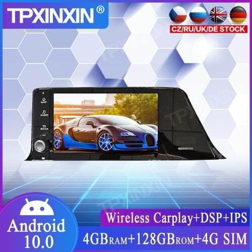 4+128G PX6 Android 10.0 For Toyota C-HR 2006-2017 Car Multimedia Player GPS Navigation Headunit Radio Audio Stereo Tape Recorder