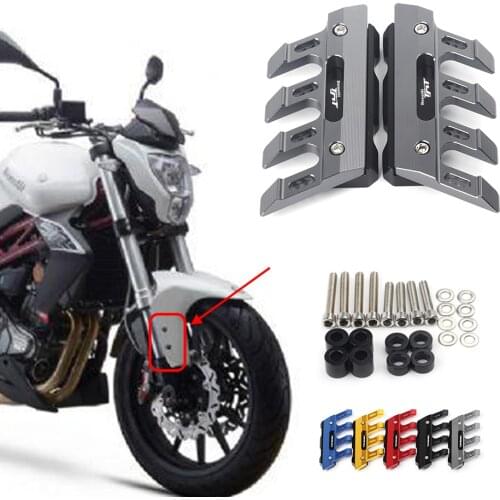 For Benelli BN600 BN302 BJ250/BJ300GS TNT125/135 TNT250 Motorcycle Mudguard Front Fork Protector Guard Fender Slider Accessories