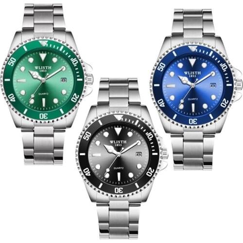 Mens Watches Casual Quartz Watches Men Stainless Steel Ananke Top Brand Luxury Waterproof Masculino Esportivo Gift Clock