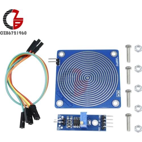 Rain Raindrops Snow Detect Sensor Module 3.3V to 5V Humidity Moisture Detection Sensor Board for Arduino Weater Station Monitor