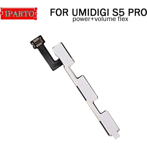 UMIDIGI S5 PRO Side Button Flex Cable 100% Original Power + Volume button Flex Cable repair parts for UMIDIGI S5 PRO