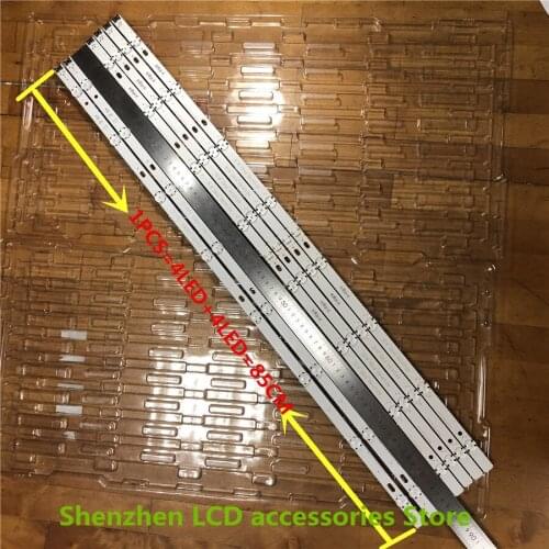 9Pieces/lot 8led 850mm led backlight strip for lg 43 lh 60_hhd_a 60_hhd_b 100%NEW