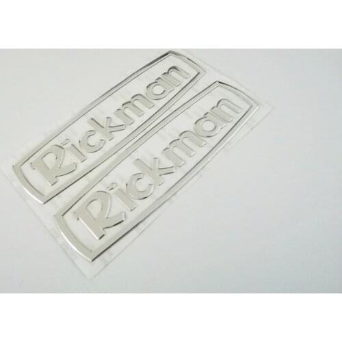 Motorcycle high-quality stereo 3M logo car sticker fit for Rickman Sliver Color