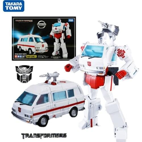 MP-30 takara tomy transformers masterpiece mp30 ratchet nissan cherry vanette ko pvc action figure model kids dolls toys