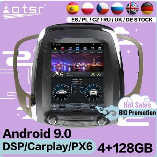 4+128G Tesla Screen Multimedia Stereo Android Player For Buick Lacrosse 2008 2009 2010 2011 2012 2013 GPS Video Radio Head Unit
