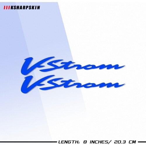 For SUZUKI V-STROM v strom motorcycle tail box stickers Beak Fender Decal Shock absorber decals Decals Reflective Waterproof