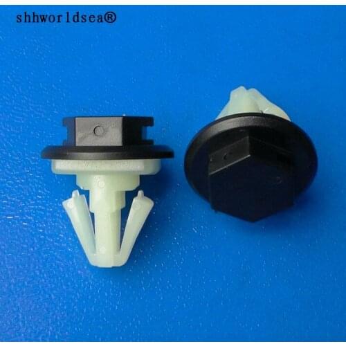 Shhworldsea car plastic fasteners file mud wheel eyebrow buckle for renualt